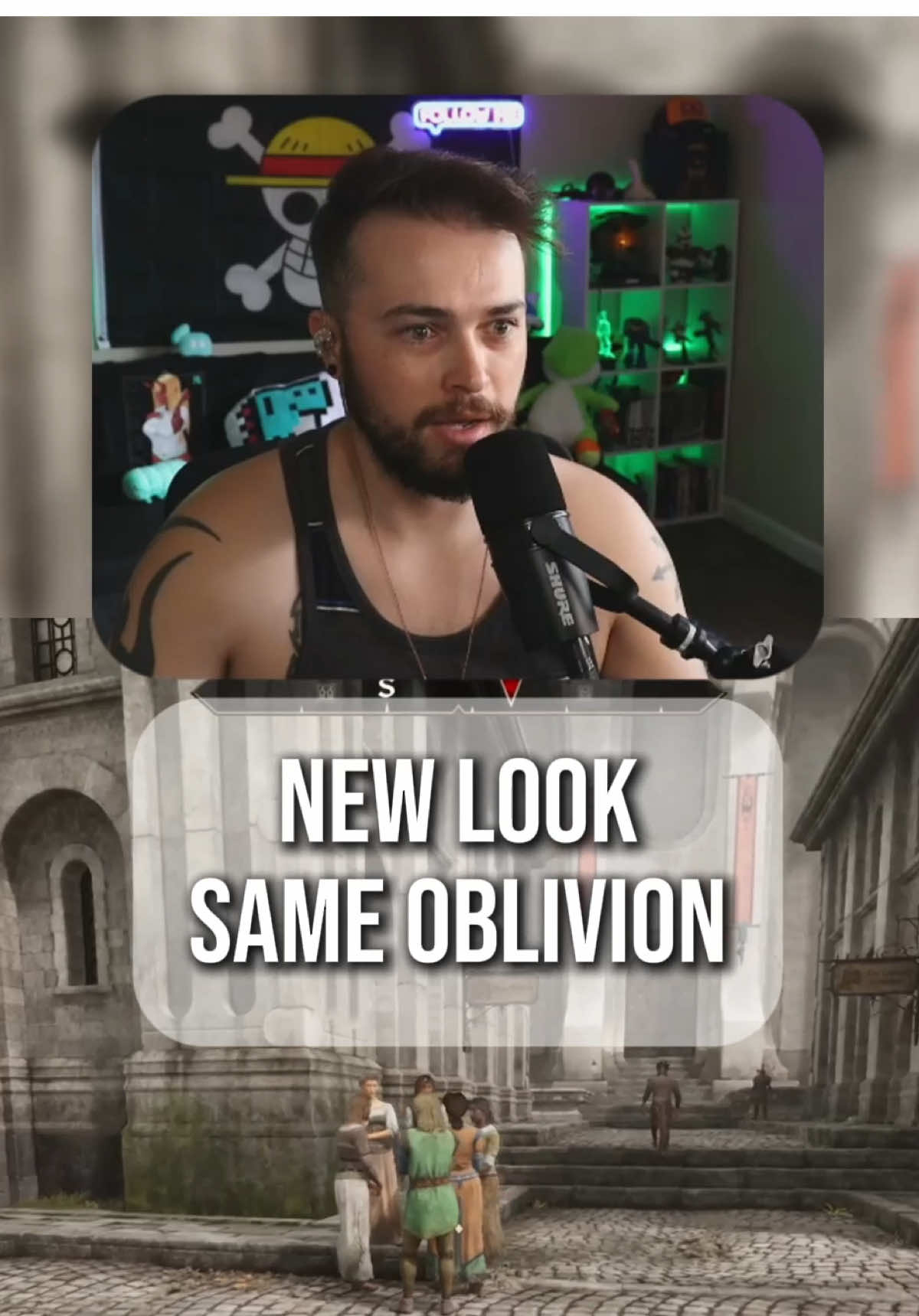 Oblivion Remastered… Some things never change 😭 #oblivion #oblivionclips #oblivionremastered #theelderscrolls #elderscrolls #elderscrollsoblivion #oblivionremake 