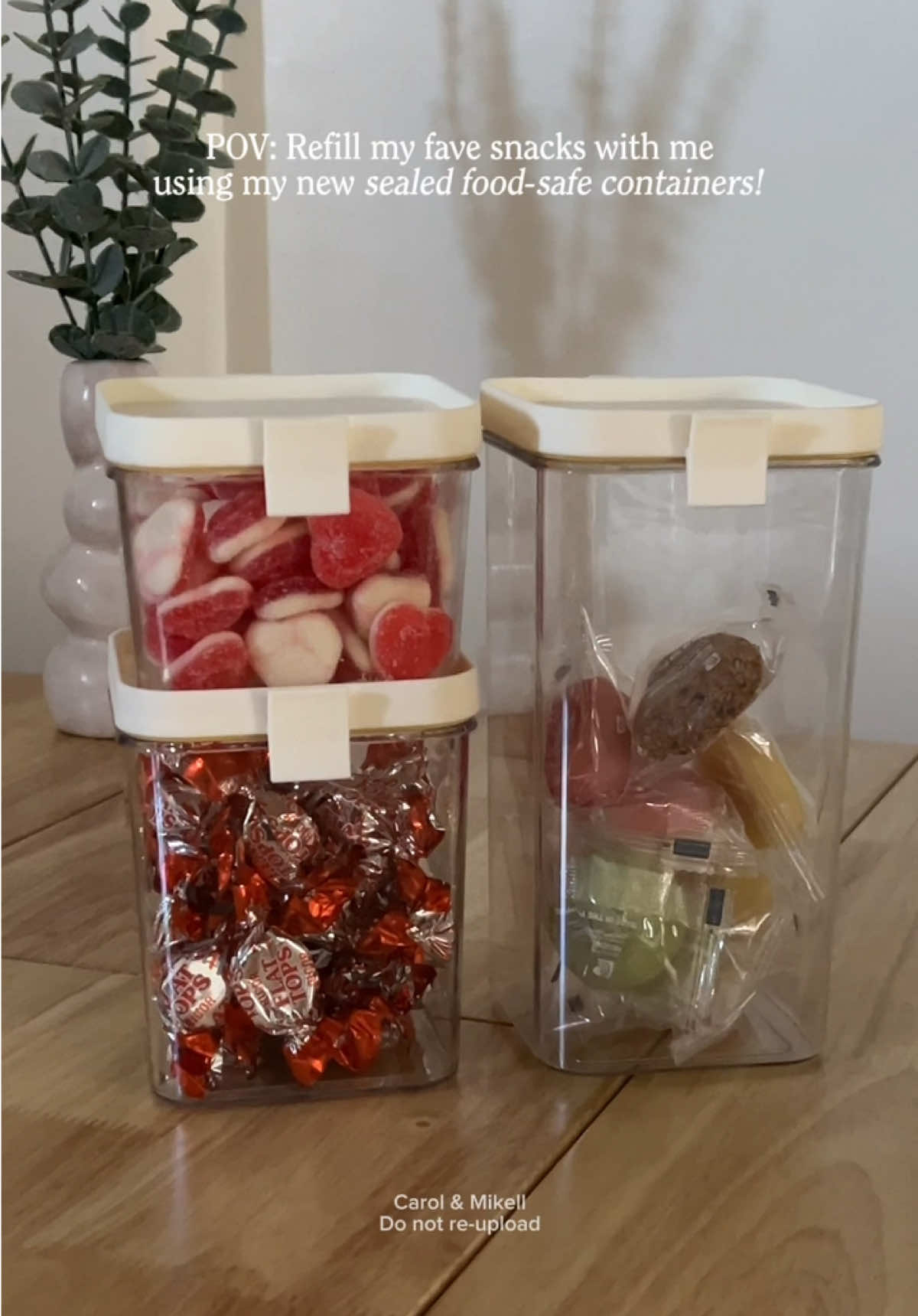 Adulting is loving food storage. Clear, airtight, and food-safe—these stylish containers keep your snacks fresh and your pantry looking neat. #foodcontainer #airtightcontainer #leakproof #foodstorage #container #storage #snackstorage #pantrystorage #pantryorganization #foodorganizer #refill #fyp #foryou 
