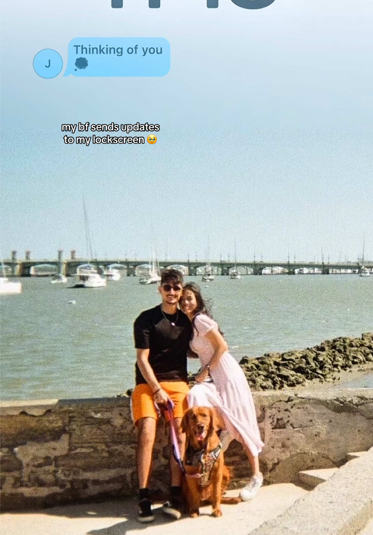 Love looking at my phone now. 🩷🩷 #couple #longdistancerelationship #fyp #romance #girlfriend #boyfriend #goals #LDR #travel #Love 