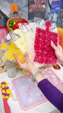 Túi làm đá viên dùng 1 lần, sạch sẽ, tiện lợi #tuilamdavien #tuilamdadung1lan #tuilamdaviensach #xuhuong 