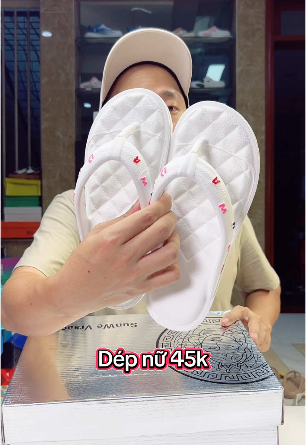 Dép đẹp giá rẻ, hàng hãng thì tội gì mà ko mua ạ #manhgiay #manhbangiay #depnu #depxongon 