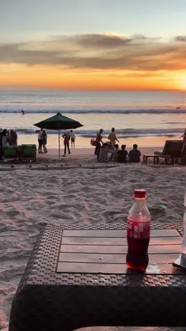 💛🌅 #kutabeach #vibes #bali #fyp #sunset #beach 