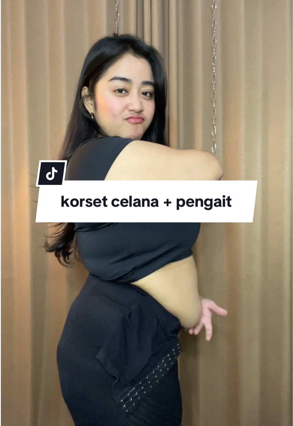 korset celana + pengait lebih maksimal kompresinya 🤩 @LINGERIQ 