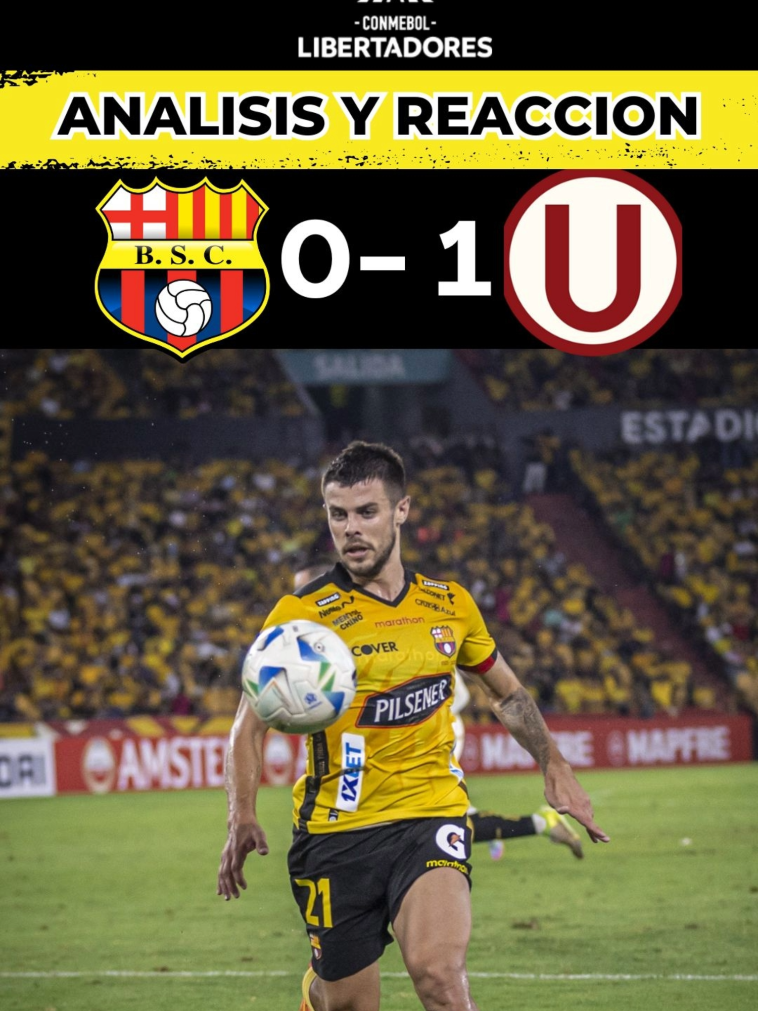 BARCELONA SC NO JUEGA A NADA !! COPA LIBERTADORES #bsc #barcelona #barcelonasc #libertadores #copalibertadores #universitario #segundocastillo