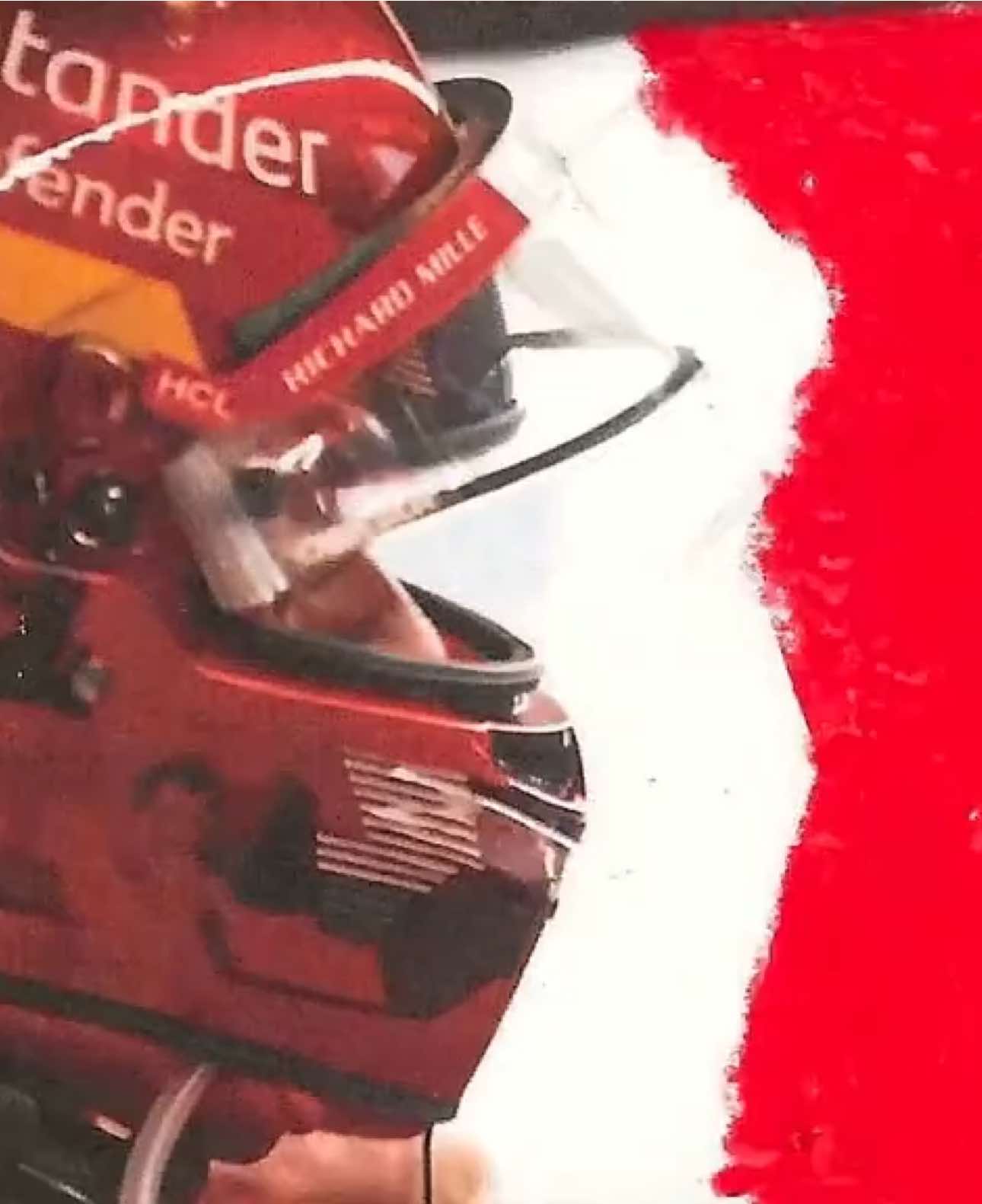 Abu Dhabi 2024 animation ❤️‍🩹 (Done by hand) #mixemedia #carlossainz #mixedmediaanimation #ferrari #ferrarif1 #fyp #scuderiaferrari #carlossainzedit #charlesleclerc #formula1 #formulaone #mixedmediaart 