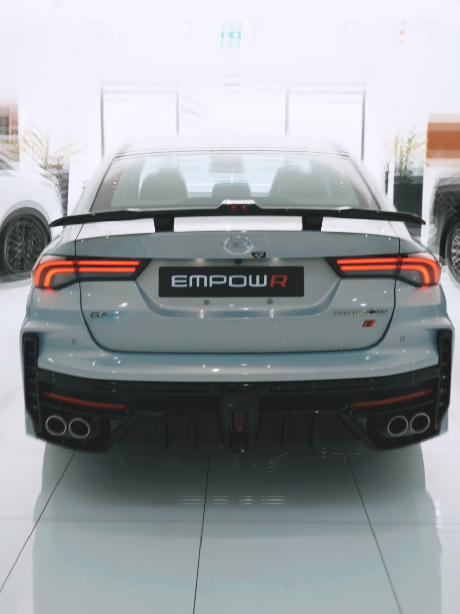 إمباو آر , ليست مجرد سيارة، بل حضور جريء يخطف الأنظار   Empow R, not just a car, but a bold presence that turns heads. #GargashGACMotor #GAC #Empow #Dubai #AbuDhabi #EmpowR 