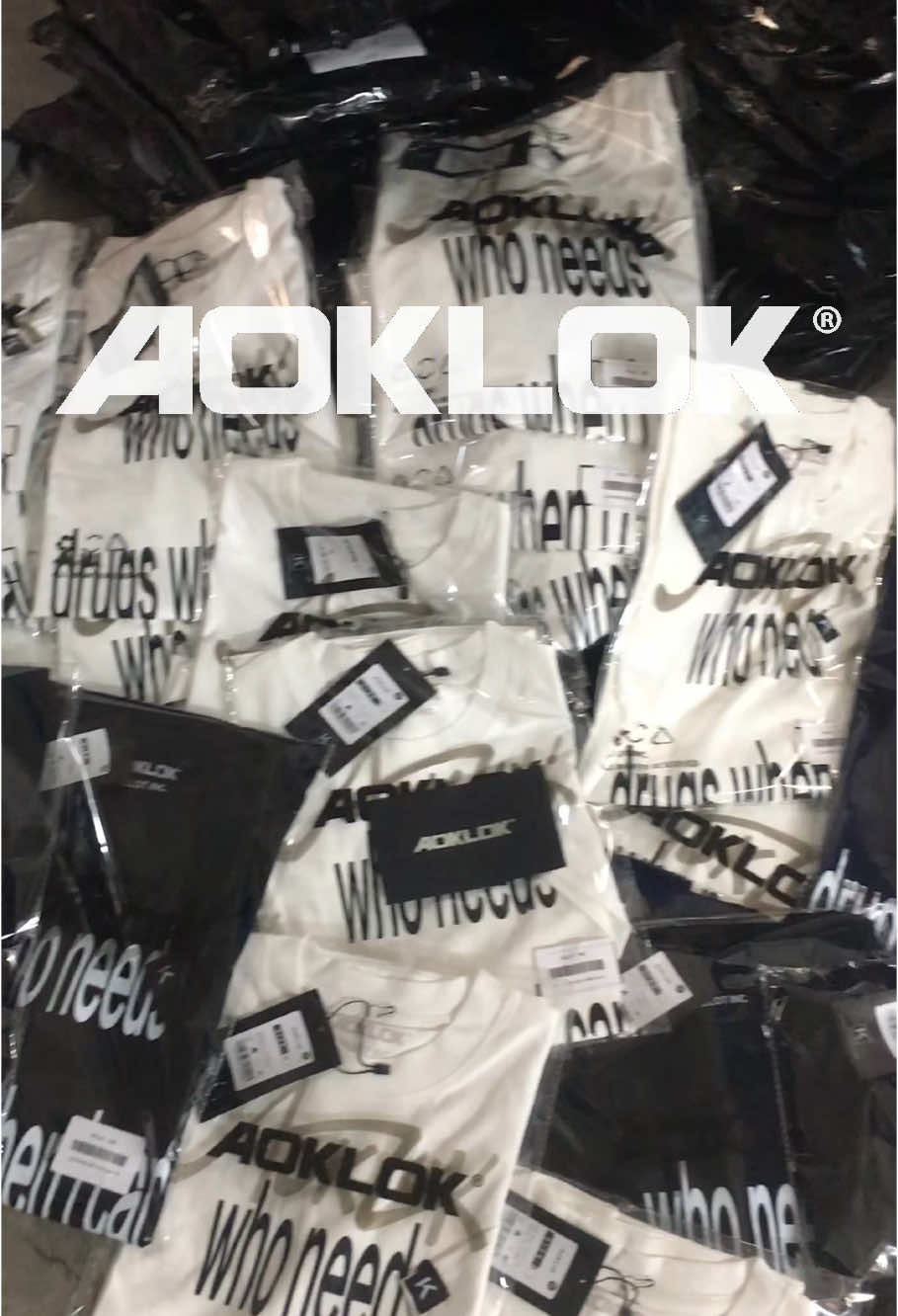 No middlemen. No markups. Just real quality from our own hands to yours. 🔒 AOKLOK warehouse — where every piece starts. #UnseenEchoes #AOKLOK #streetwearbrand #warehousevibes #behindthescenes #fashiondrop #realbrand #fromfactorytodoor 
