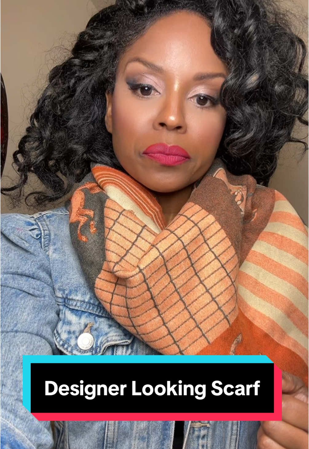 This looks and feels so much like the real thing… It’s scary. The quality will blow your mind. #Scarf #Wrap #DesignerScarf #DesignerClothes #ExpensiveClothes #QuietLuxury 