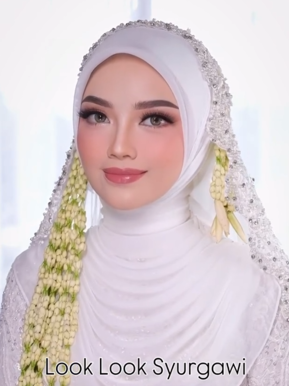 Look Syurgawi for Akad by MUA Adi Rustana🤍✨️ #cillia #cillialash #makeup #bulumata #akadnikah #paydaysale #komang 