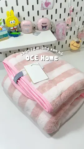 khăn siu êm ✨ #khantamlongsanho #khantamoce #ocehome #xuhuong 