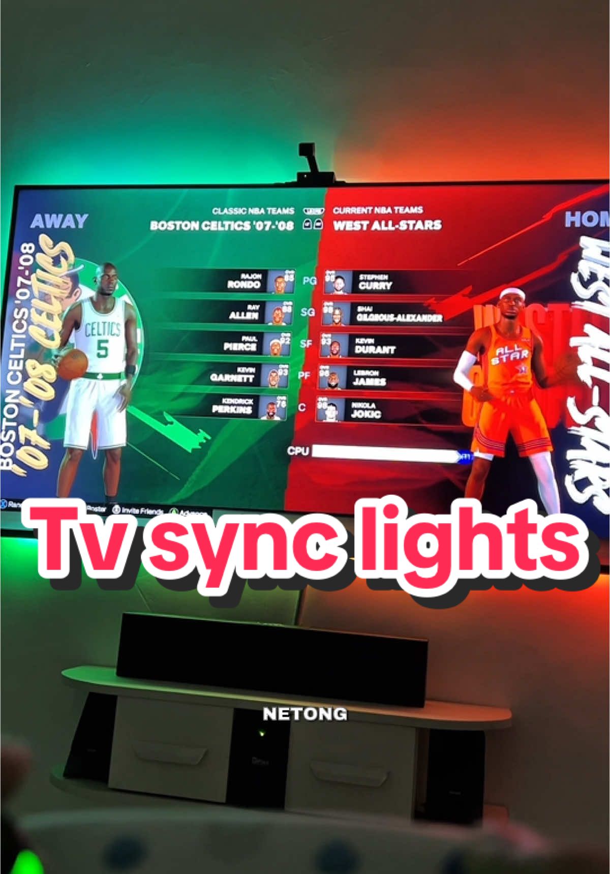Immersion TV Backlight na malupit #trend #tvlights #backlights #tv #moviemarathon 