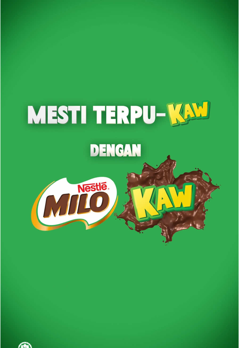 Sekali dah cuba aiskrim #MILOKaw baharu, mesti nak lagi! Nikmati aiskrim paling KAW dengan 5x LEBIH MILO Jom cuba hari ini! #NestleIceCream