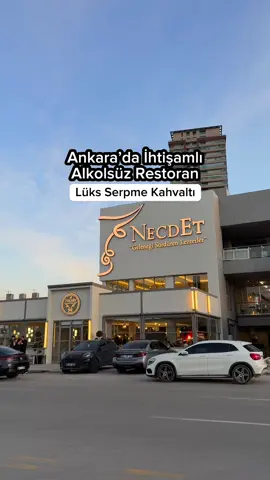 Ankara’da lüks kahvaltı deneyimi yaşayabileceğiniz mekan”Necdet Beytepe” •reklam #işbirliği  Unutmamak için kaydedin👍 Burası şık alkolsüz aile restoranı✨  Çok büyük ve güzel bir çocuk oyun alanı bulunuyor🍀  Çocuk oyun alanı camekenlı, çocukları izlerken keyif yapabilirsiniz✨  Bebek bakım odası ve mescit bulunuyor🍀  Kahvaltının ara sıcak ve meze çeşitleri yönünden zengin bir içeriği var✨ ✨Necdet Beytepe 📍Beytepe Mahallesi, Hitit Bulvarı No:2/D ☎️0312 474 4 474 Ankara ve çevresine dair her şey için @ankaraetkinlikrehbericom
