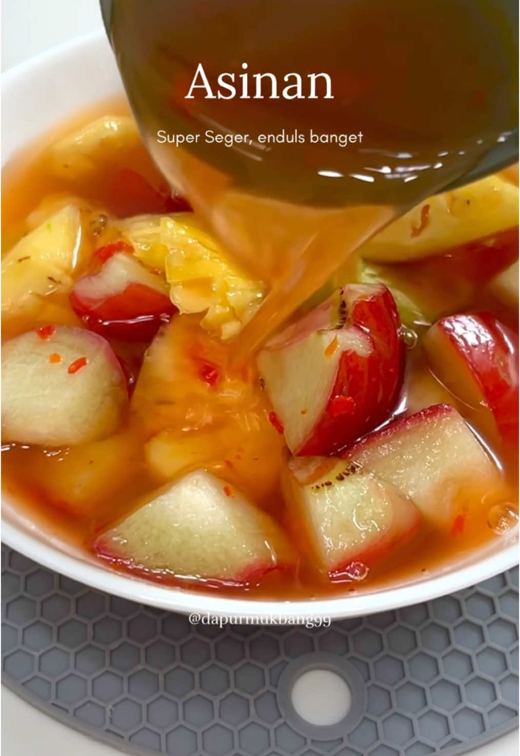 Enak banget seger banget #asinan #asinanbuah #asinanbogor 