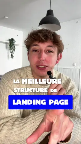 Commente « LP » pour recevoir un modèle de landing page optimisée #uxui #freelance #webflow #figma #webdesign #landingpage 