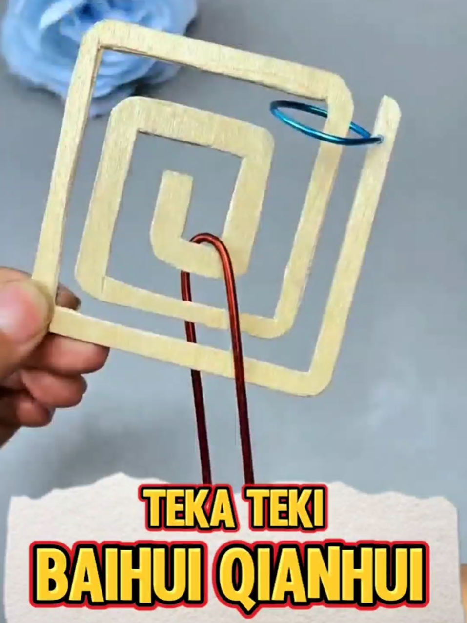 Test IQ Tingkat Tinggi: Cara Memecahkan Tekateki Cerdas yang Membingungkan dalam 5 Detik! #tutorial #tekateki #iqtest #iq #puzzles #asahotak #testiq #anak #fypchallenge #puzzlesolving #puzzlesofinstagram #mainananak #mainanedukasi #mainanmontessori #parenting #sulap #misteri #familygame #challenge #mainanunik #affiliatemarketing #affiliate 