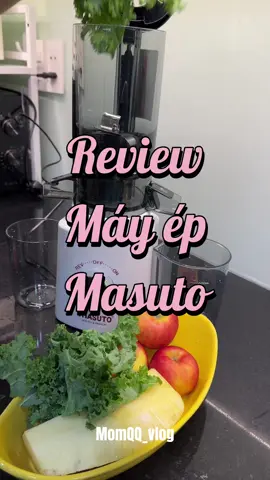 Review máy ép Masuto #momqq_vlog #review #chiase #masuto #mayepmasuto #mayepchamhealthy