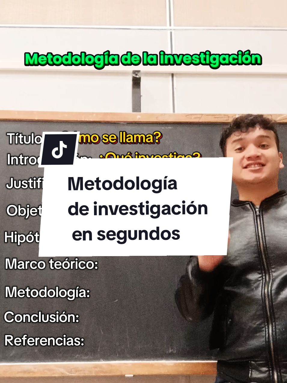 Aprende los conceptos de metodología de la investigación en segundos #tesis #estudiantes #metodologiadelainvestigacion #profesor #investigacion #defensadetesis #AprendeEnTikTok 