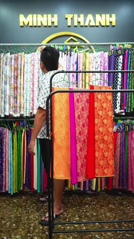 Bộ Sưu Tập Nhí - Chất Gấm Hạ Vũ #vaiaodai #tiemvaiminhthanh #vaigam #gamhavu