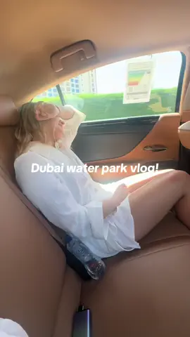 Dubai water park vlog! #dubaiwaterpark 