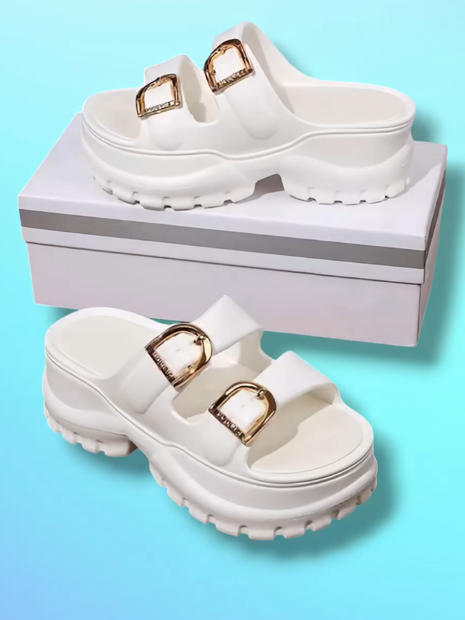 Sandal Strip Wedges Wanita🥰🥰#sandal #sandalwanita #sandalwedgeswanita #sandalslop #sandalstripwanita 