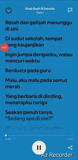 Kisah Kasih Di Sekolah ~ By Pasto Band#liriklagu#kisahkasihdisekolah#pasto#fullsong#soundtrack#darijendelasmp#dramaseries #darijendelasmp#dramaindonesia#darijendelasmp#musikvideo#musikindonesiadispotify#spotifymusic#support_me 