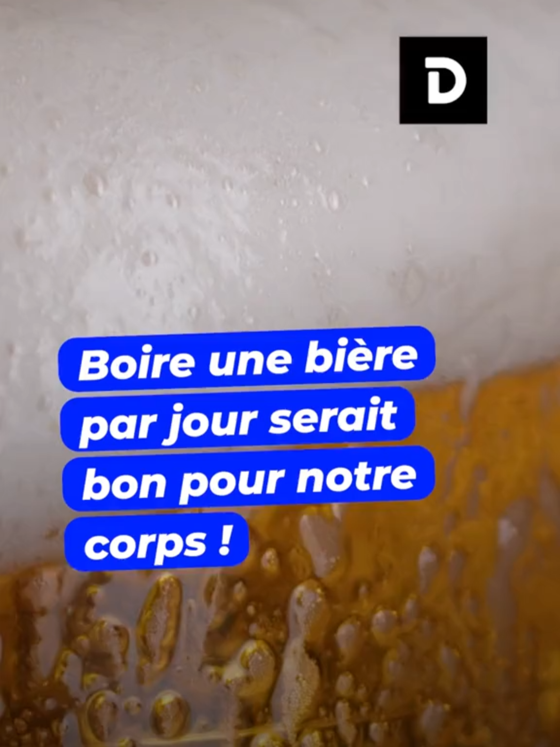 Boire une bière par jour serait bon pour notre corps ! #boisson #santé #corps