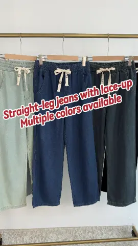 Loose straight-leg wide-leg jeans, mopping the ground, full of casual style!👖😍 #clasheglamz #jeans #seluar #seluarwanita #jeanswanita #seluarviral #jeansoutfit #seluarjeans #baggyjeans # #seluarmurah #outfitinspo 