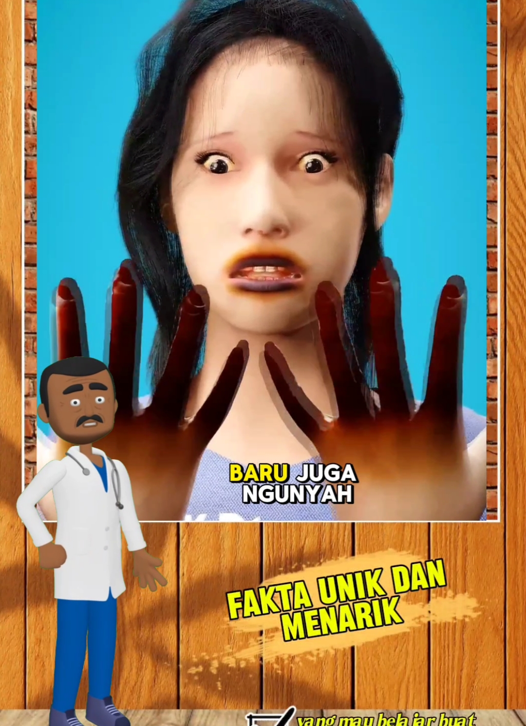 bakteri berbahaya dari ikan😱😱 #ikan #faktamenarik #faktaunik #edukasi #drbrando #funfacts #viral #animasi #fyp #fypdong  #horror 