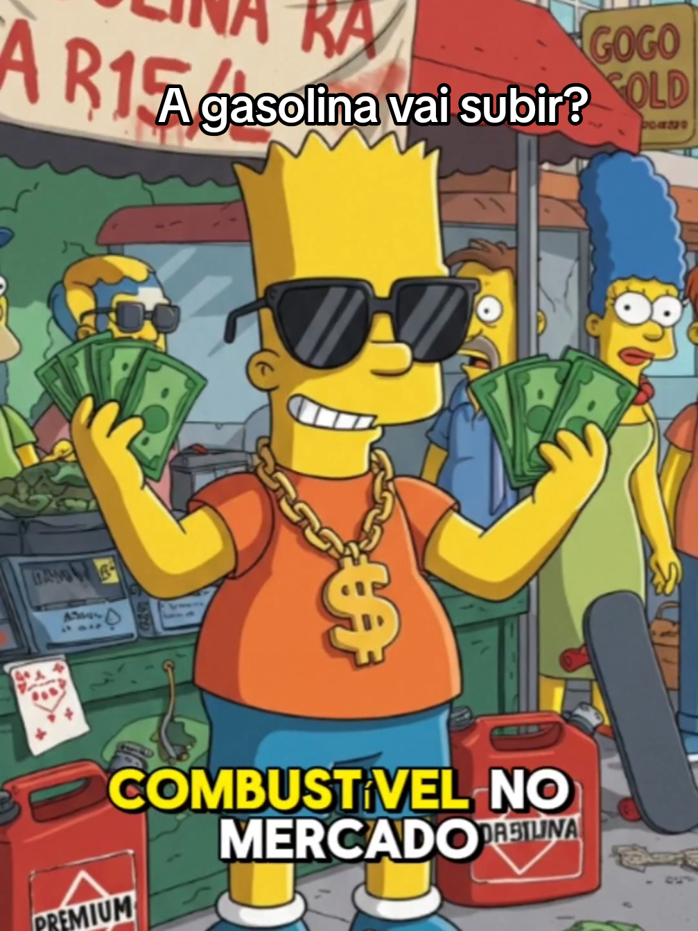Simpsons previu o aumento da gasolina? #simpsons #simpsonsclips #previsaodofuturo #previsao #noticias 