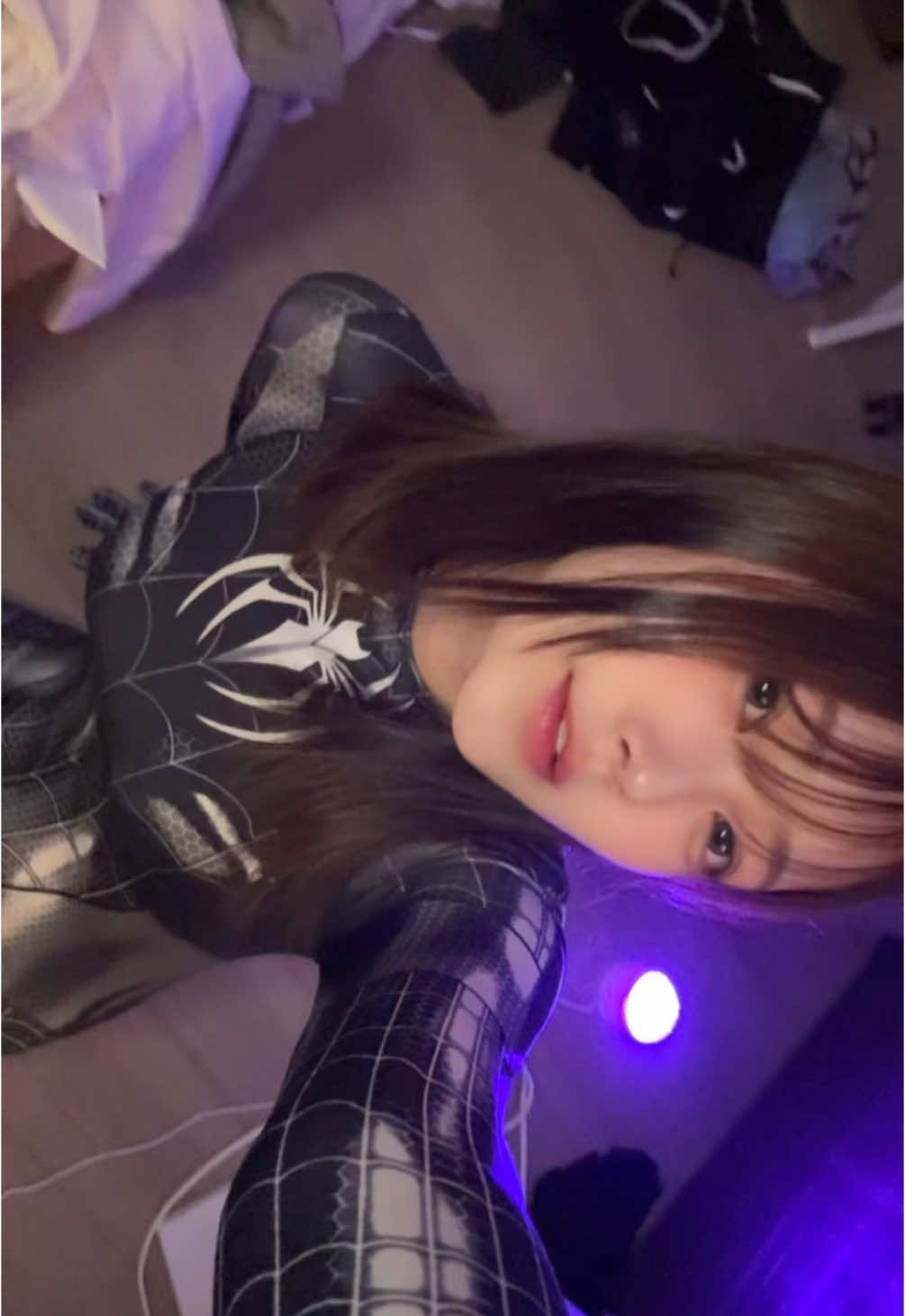TikTok撮るとお部屋ぐちゃぐちゃになる #04 #fyp #スパイダーマン 