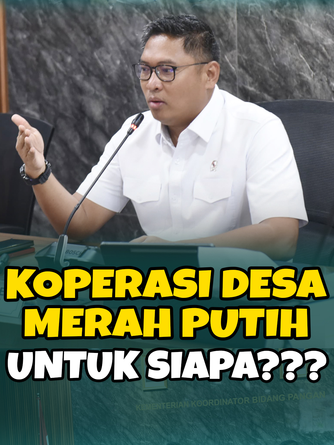 𝗞𝗼𝗽𝗲𝗿𝗮𝘀𝗶 𝗱𝗲𝘀𝗮 𝗠𝗲𝗿𝗮𝗵 𝗽𝘂𝘁𝗶𝗵 𝗨𝗻𝘁𝘂𝗸 𝘀𝗶𝗮𝗽𝗮??? Saya percaya desa adalah kekuatan sejati bangsa ini. Maka lewat Kooperasi Desa Merah Putih, kita hadirkan solusi nyata. Dari pupuk subsidi, harga gabah Rp6.500, hingga layanan kesehatan dan sembako terjangkau. Sesuai arahan Presiden, negara harus hadir langsung menyentuh rakyat, bukan hanya elit. Dan itu dimulai dari desa. Wujudkan desa yang mandiri dan sejahtera, tanpa birokrasi rumit, tapi penuh aksi nyata. -DAR- #otwswasembada #swasembada #kitapastibisa #masdar #kementan #kabinetmerahputih #prabowo #koperasimerahputih