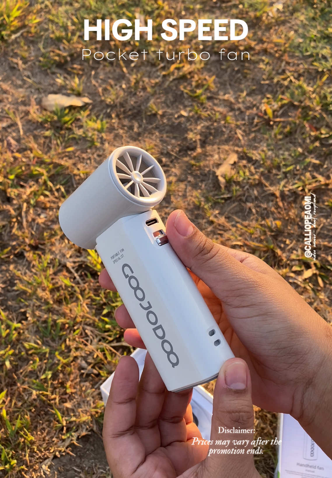 Nakaka inlove sa ganda! 😍 Grabe pagka handy! #goodojoq #minifan #pocketfan #minifan #turbofan 