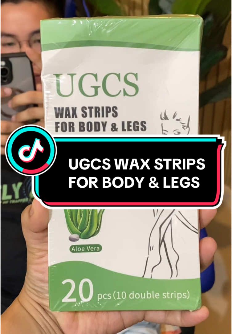 Magharvest kana din! Gamitin mo tong UGCS Wax Strips naten! 🤗 #waxstrip #waxing #ugcs #aloevera 