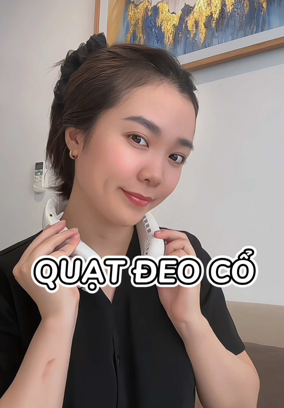 Quạt đeo cổ cho mùa hè hết nóng🥰🥰🥰 #quat #quatdeoco #quatmat #quatmuahe #xuhuongtiktok #xuhuong #foryoupage 