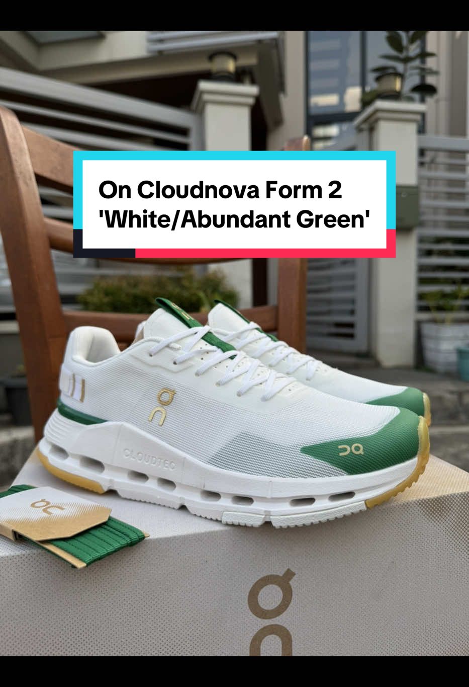 Our #1 Top Seller for April. On Cloudnova Form 2 'White/Abundant Green’ 🇺🇸