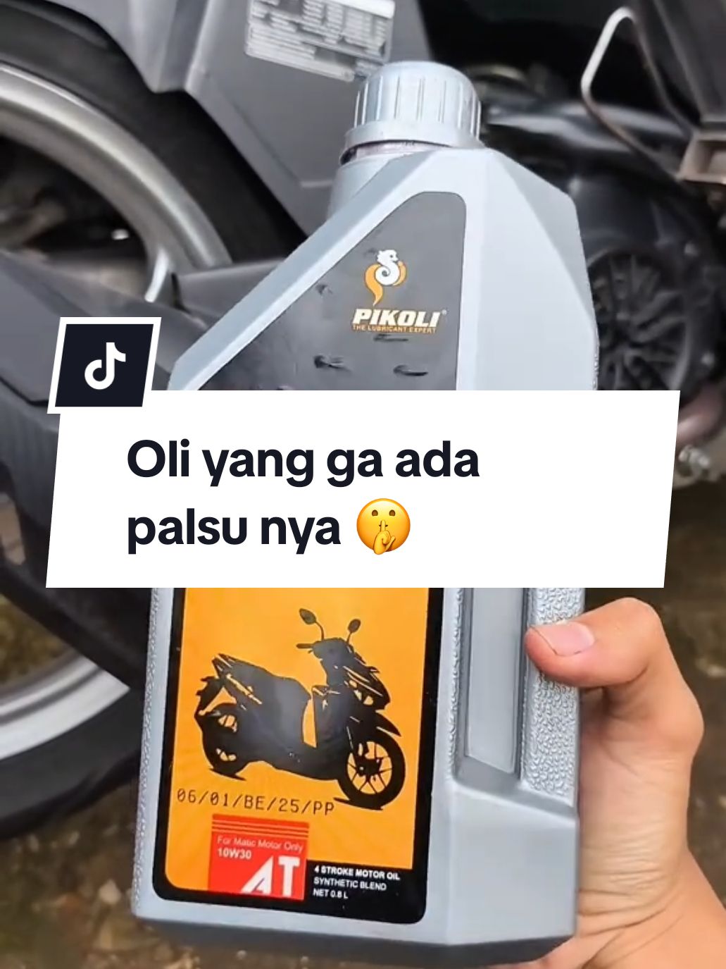 Enak dan wangi Oli pikoli #olimotormatic #pikoli #olipikoli #olimotor 