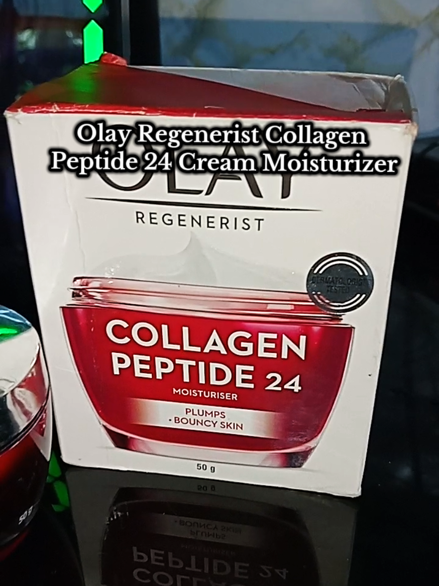 Olay Regenerist Collagen Peptide 24 Cream Moisturizer Skincare  #olay #olayregenerist #olaycollagen #olaycollagenpeptide24 #olaymoisturizer  #olaycream #moisturizer #skincare #foryou #fyp 