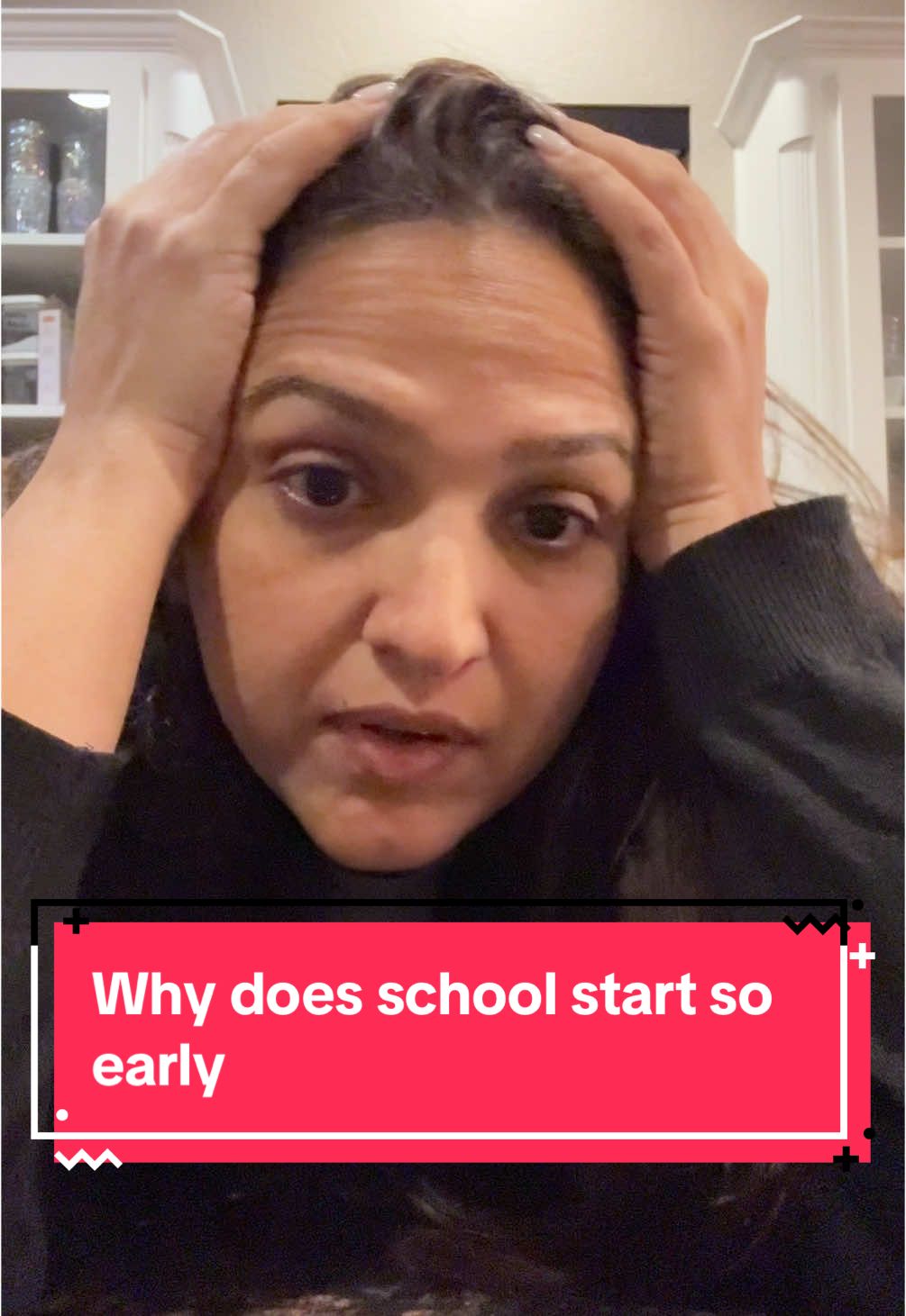 The coffee hasn’t coffee’s yet. School starts way too early! #momoftweens #momlife #schoollife 