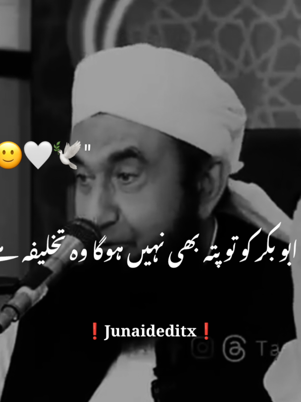 #🙂🌸🌹👀🕊️🤍♥️♥️♥️ #tariqjameel #islamic_video #islamicstatus #islamicpost #islamicquotes #1millionaudition #foryou♥️♥️🥀 