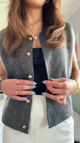 this cardigan is SO soft and perfect for classy summer outfits #OOTD #fashiontiktok #tiktokshopfinds #fyp #classy #cardigan #buttonup #officeoutfit #businesscasual #sleeveless 