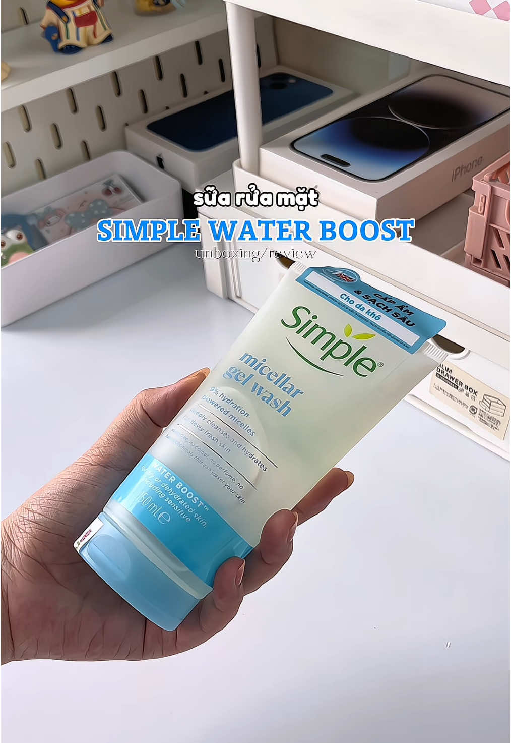 Siu xịnnn #unbox #unboxing #suaruamat #simple #hoptaccungunilever #hotromun #duongda #suaruamatsimple #skincare #foryou #fyp #viral #trending 