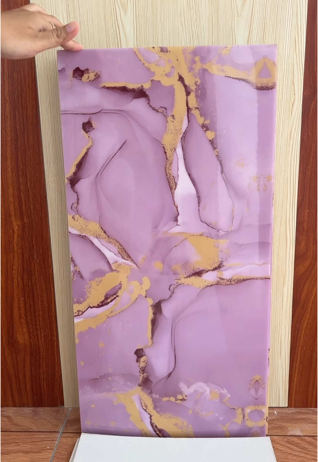 Wallpaper marble granit warna ungu#fyp #SuperBrandDay 