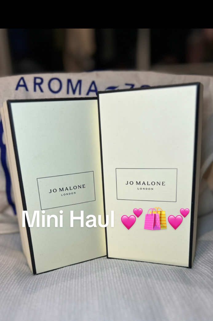 Mini Haul💕💕#jomalone #aromazone #tomford #beauty #cosmetic #tiktokviral 