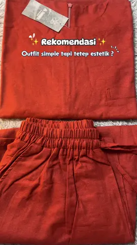 Setelan simpel tapi enak dipakai seharian ✅ Modelnya gak ribet, bahannya adem, cocok buat di rumah atau keluar sebentar. Warnanya juga kalem, gampang dipaduin. #cozieset #setelanwanita #bajurumahan #ootdsimpel #pakaianharian #outfitnyaman #tiktokaffiliate