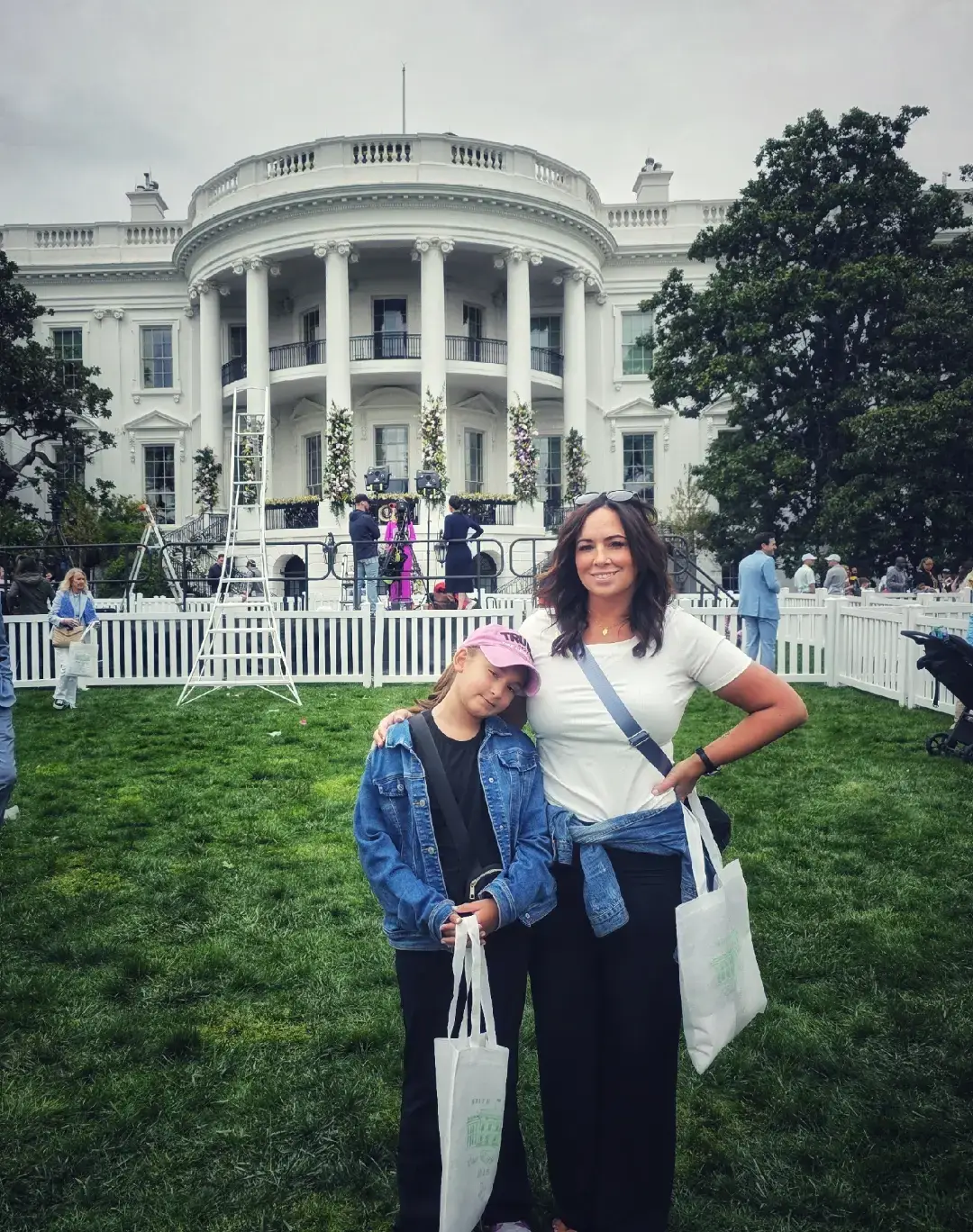 Wow! Such a special experience at the 2025 White House Easter Egg Roll! I'm so grateful to @Rachel Atwood for thinking of myself and Mooey when entering the ticket lotto and including us. What a day full of memories to share with our kiddos. Also thankful for my United miles and orthodic sandals! The energy was so positive and uplifting, and the kids had an absolute blast and maybe too much sugar, lol. There were so many activities, great live music and the historic egg roll. It was a day we won’t forget anytime soon. I needed this!