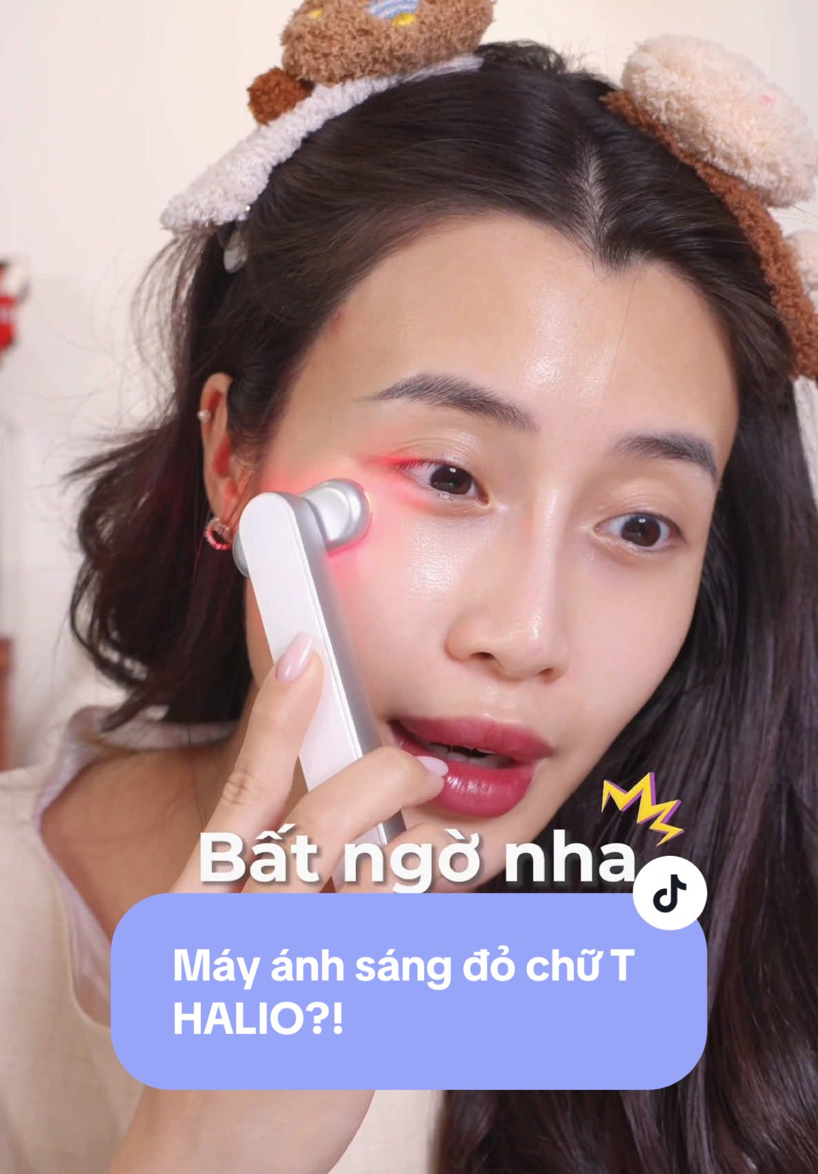 Tất cả những gì cần biết trước khi bạn dùng máy ánh sáng đỏ chữ T này!  #metub #itshale #skincaretips  #redlighttherapy  #redlighttherapyhalio  #mayanhsangdohalio 