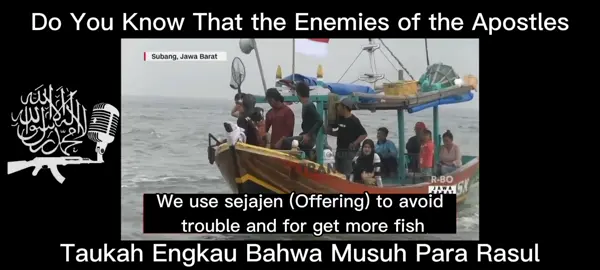 Nasheed: Qalu Lahu Indonesia version (is just about fisherman)