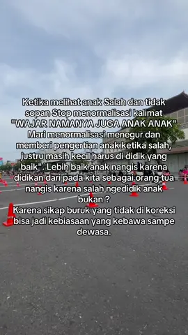 Terus menormalisasi menegur dan memberi pengertian kalau anak melakukan kesalahan, biar anak berusaha prepare untuk memperbaiki kesalahannya. Pentingnya adab harus di ajarkan sedini mungkin 🤍✨ #ibudananak #tumbuhkembanganak #parenting #fypage #fyp 