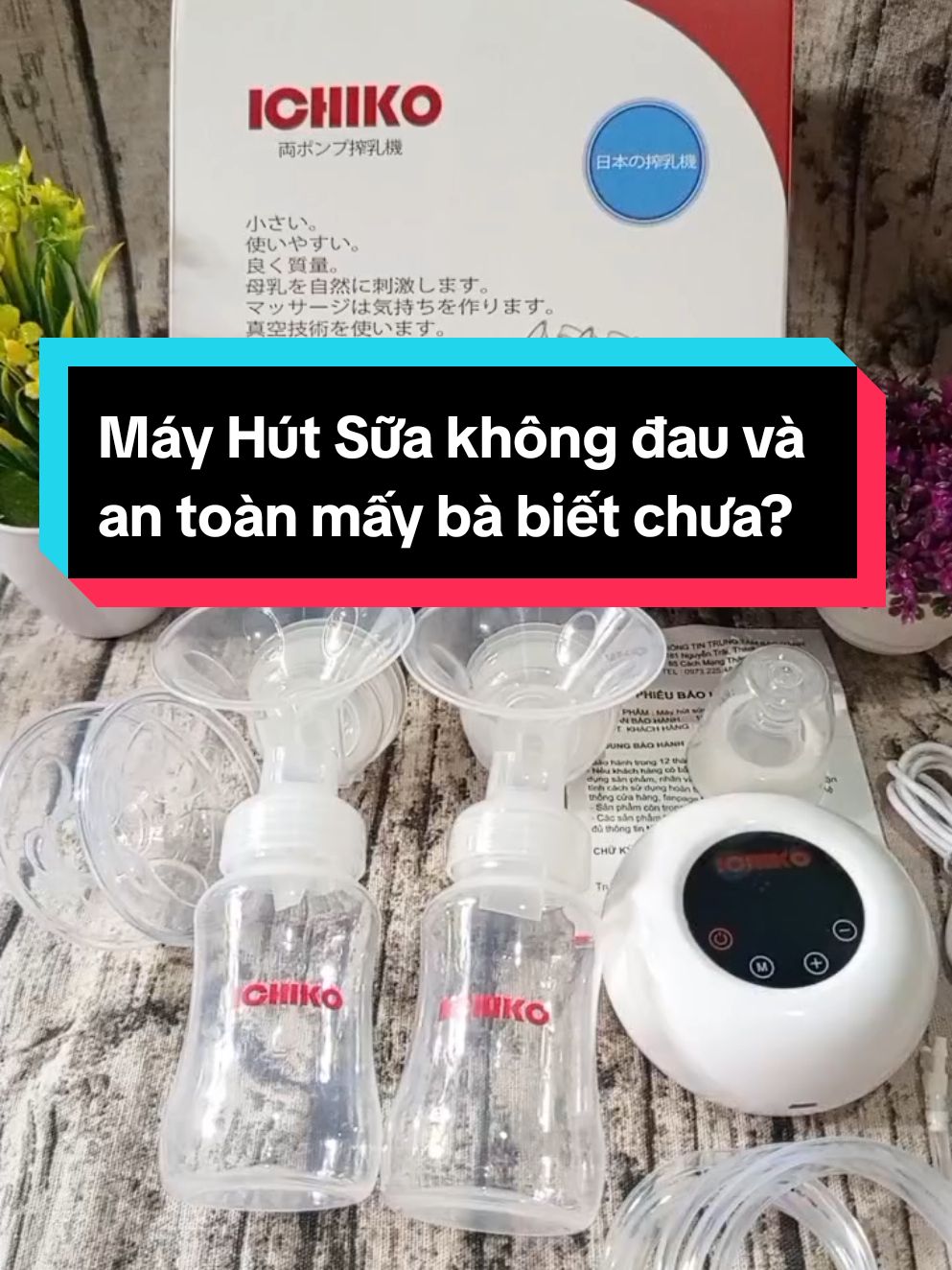 máy hút sữa ICHIKO  hút êm lắm nha! #mayhutsua #ichiko #mevabe #mebimsua #newborn #tiktok #thịnhhanhtiktok #tiktokviral #videoviral #xuhuongmoi #trending 